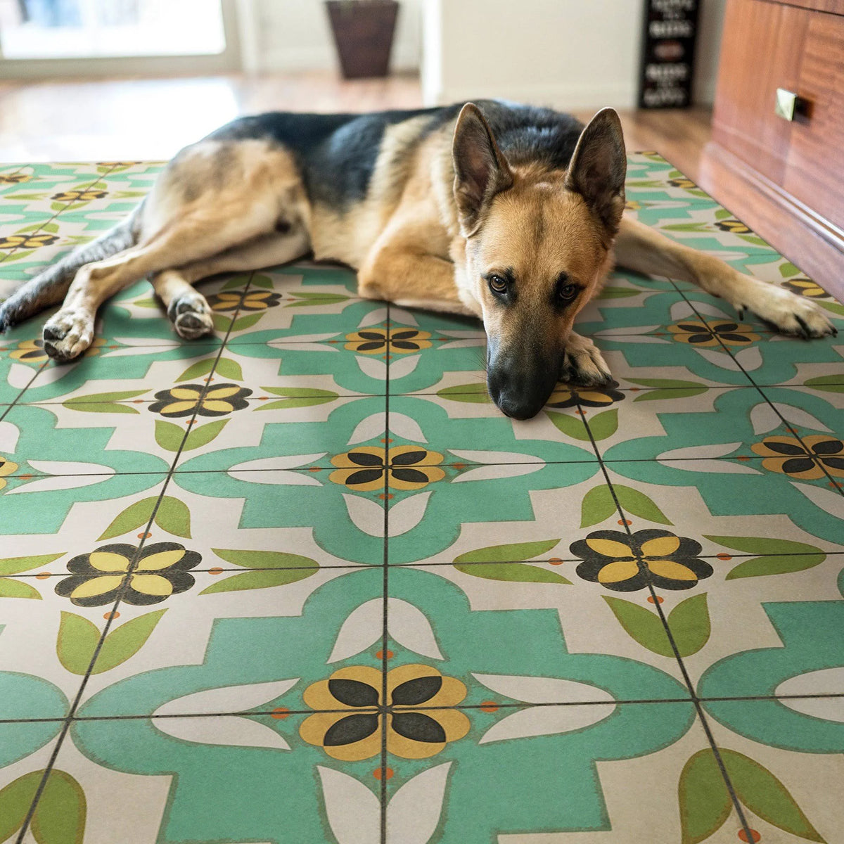 Vintage Vinyl Floor Cloths H2103