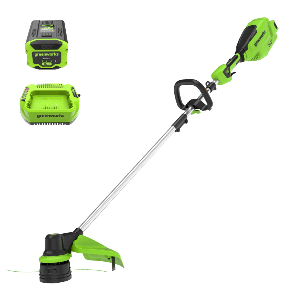 60V 16” Front Mount String Trimmer with 2.5 Ah Battery J93120