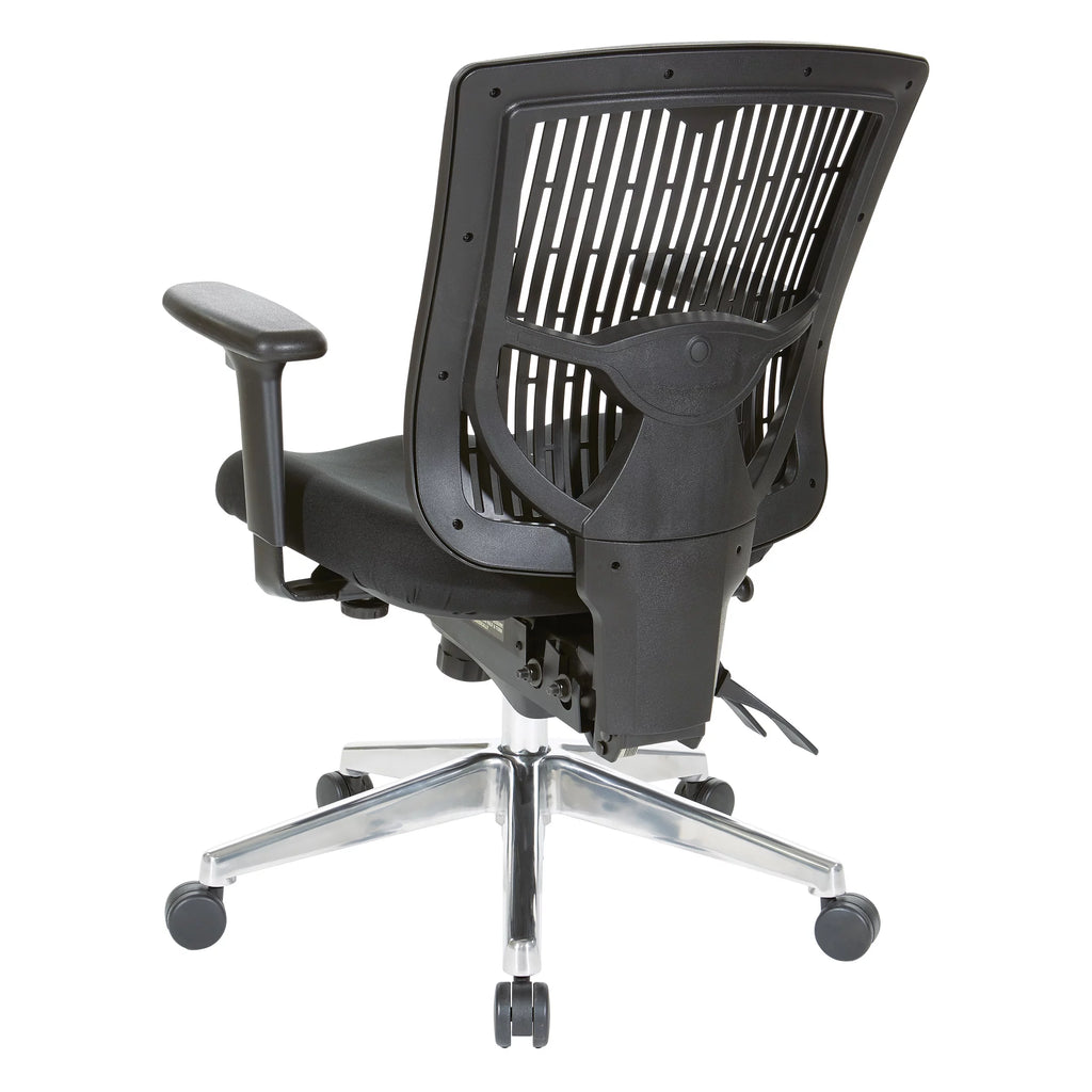 Black Plastic Manager's Chair E762731