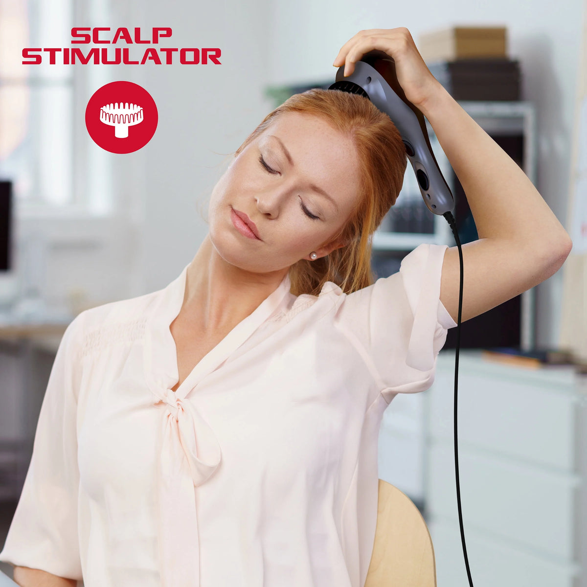 Handheld Heat Therapy Neck and Back Massager L5817