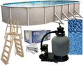 15' x 30' Oval 48 Wall Above-Ground Swimming Pools R6521
