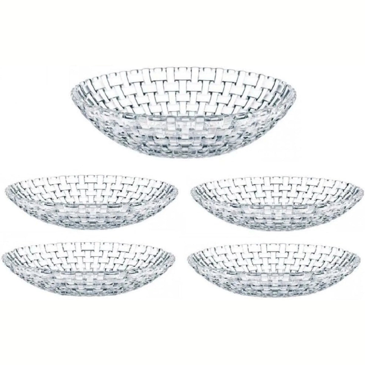 Clear 5-Piece Serving Set E6970