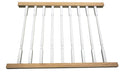 Primed White Wood Colonial Stair Rail Section Kit (7 foot 6 inches) G8727
