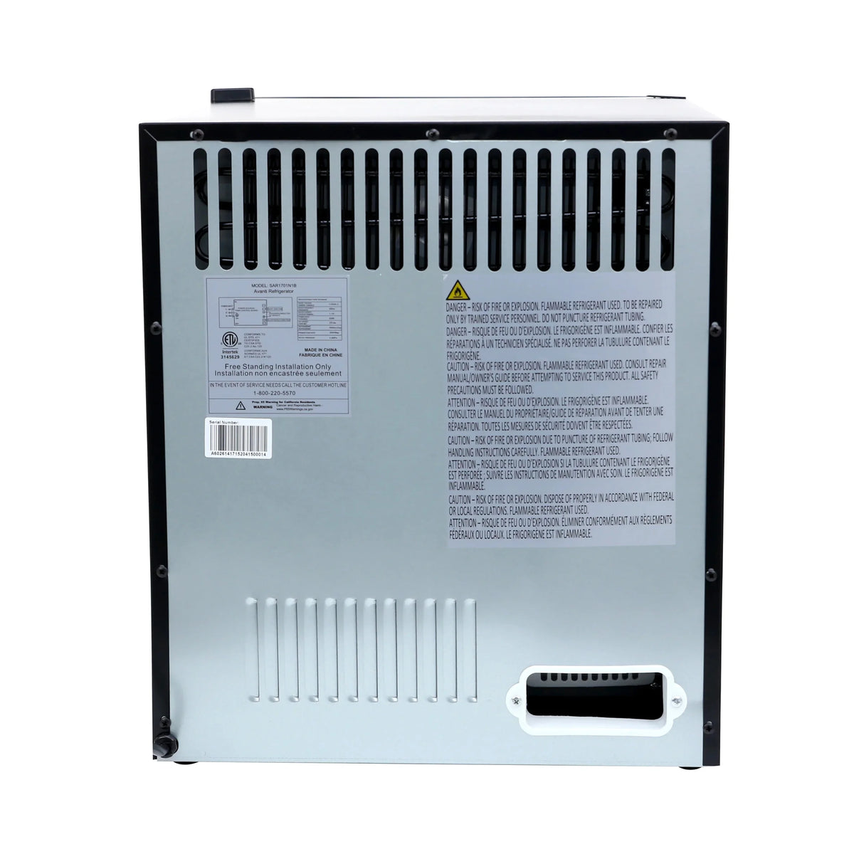 1.7 CF Refrigerator K28426