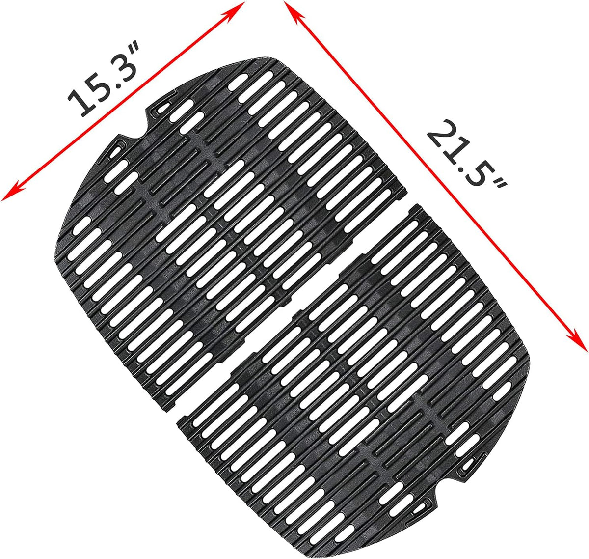 Cast Iron Grill Grates Pack of 2 G68349