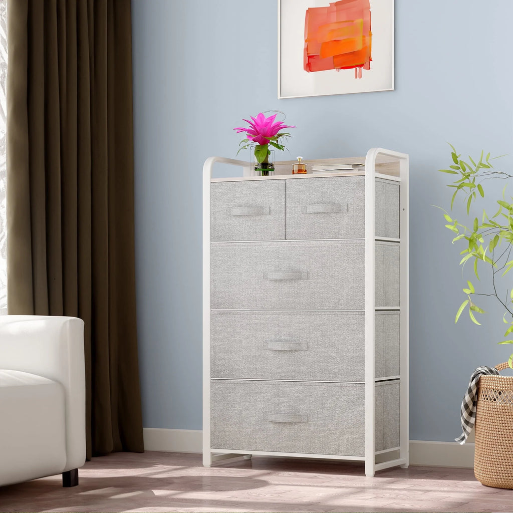 5 Drawer Storage Organizer with Top Shelf R661
