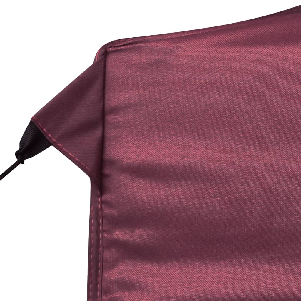 Wine Red Aluminum Folding Party Tent with Walls B901814