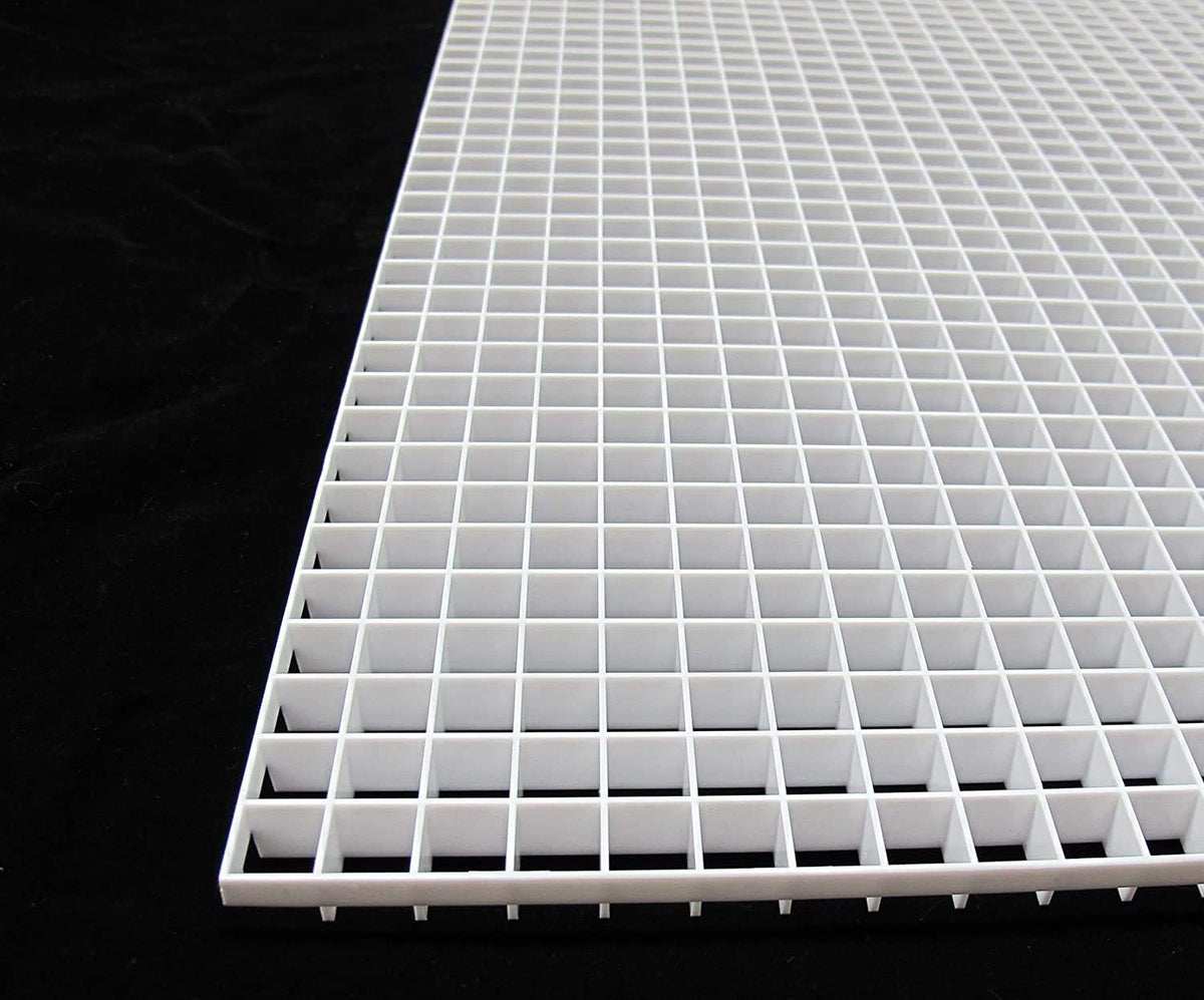 Black 2-Pack Egg Crate Panel Polystyrene 2' x 4' X316