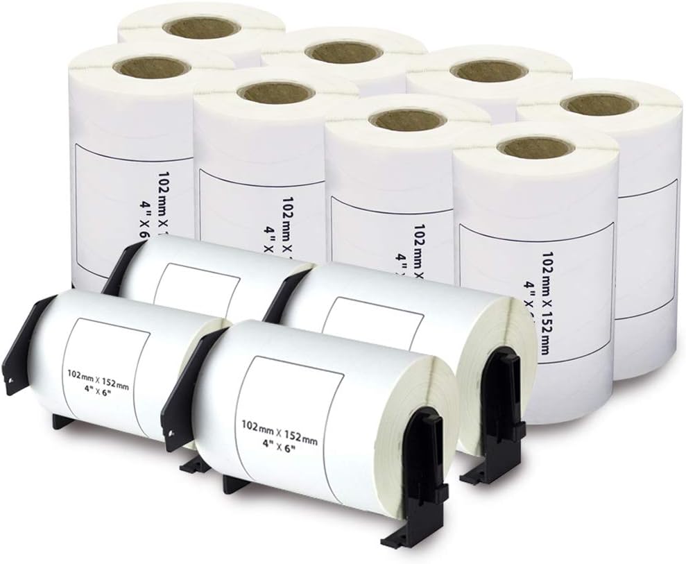 Shipping Labels 4 x 6 inch 12 Rolls 2400 Labels G67922