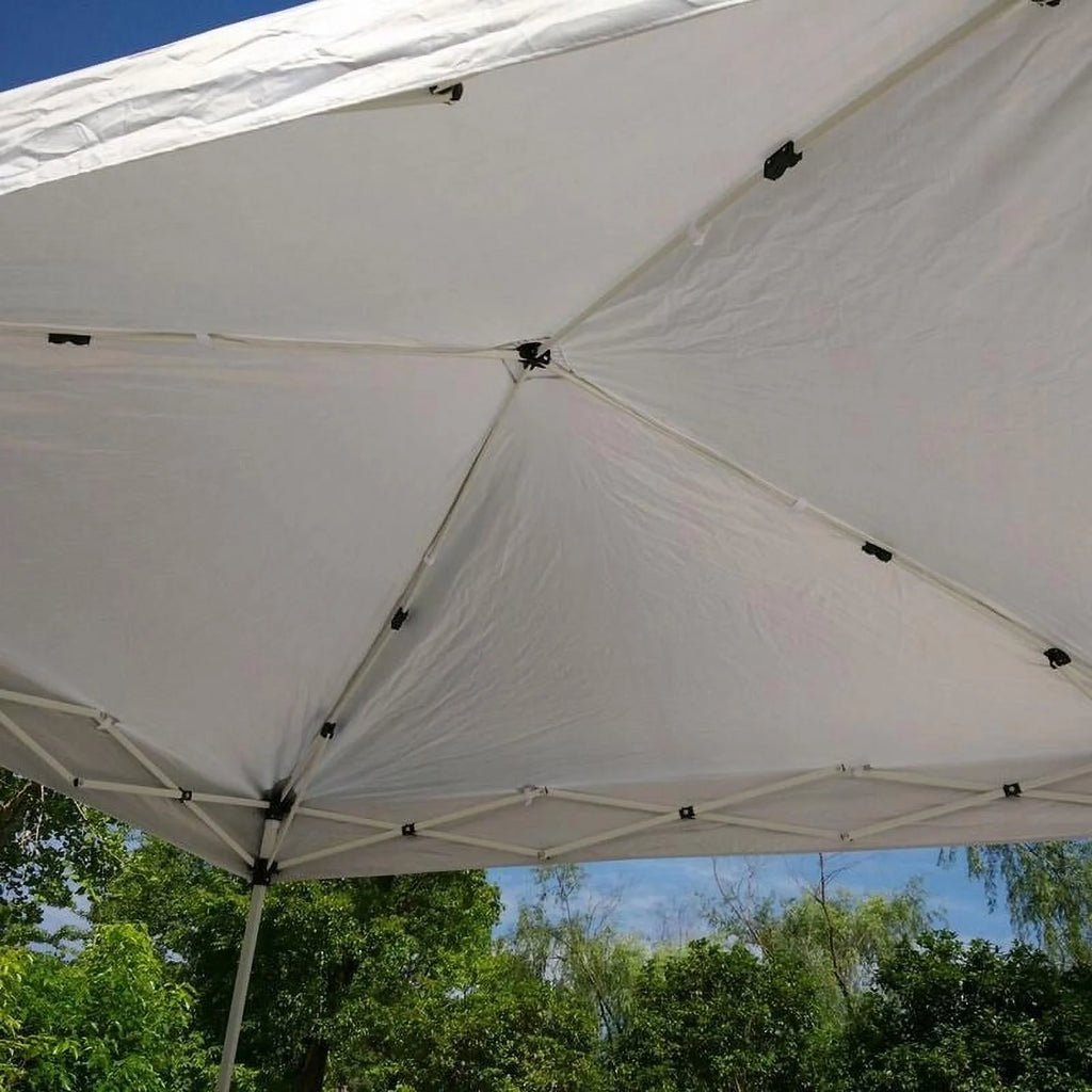 Camping Beach Gazebo Party Folding Sunshade Pop up Canopy Tent 8x8 Ft Top 6x6 Ft Blue D144792