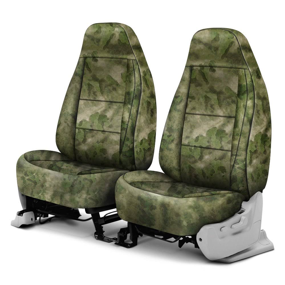 Camo Cordura Ballistic Foliage Green Custom Seat Covers M515
