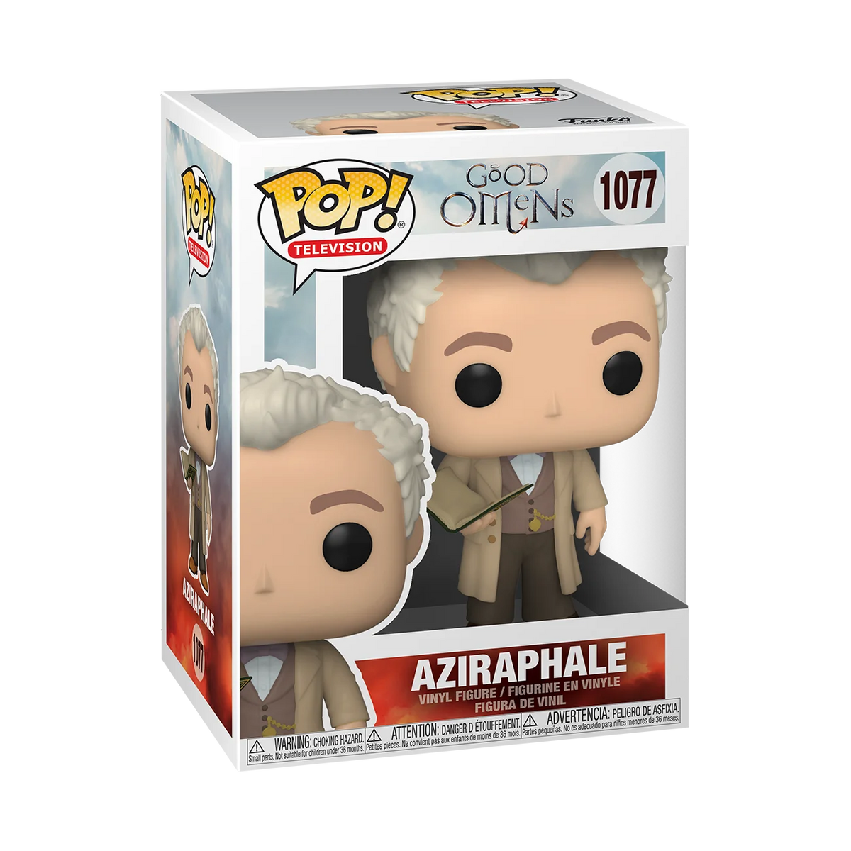 Funko POP! TV: Good Omens Aziraphale with Book with Chase K180