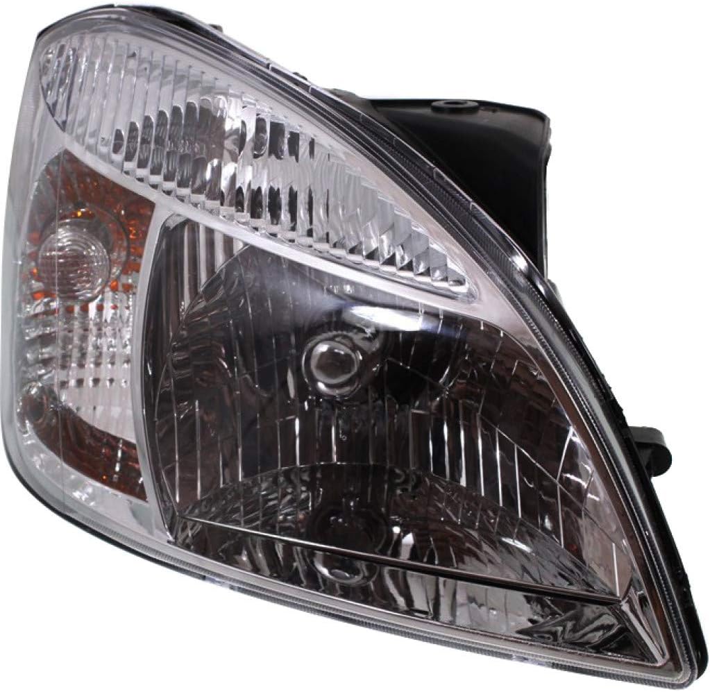 Kia Rio5 Headlight Assembly 2009 2011 Passenger Side I1575