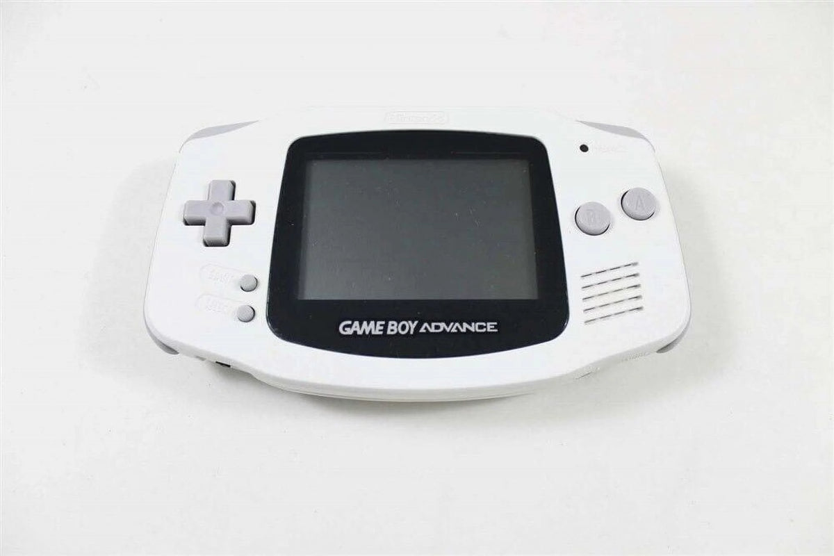 White Game Boy Advance Console H67130