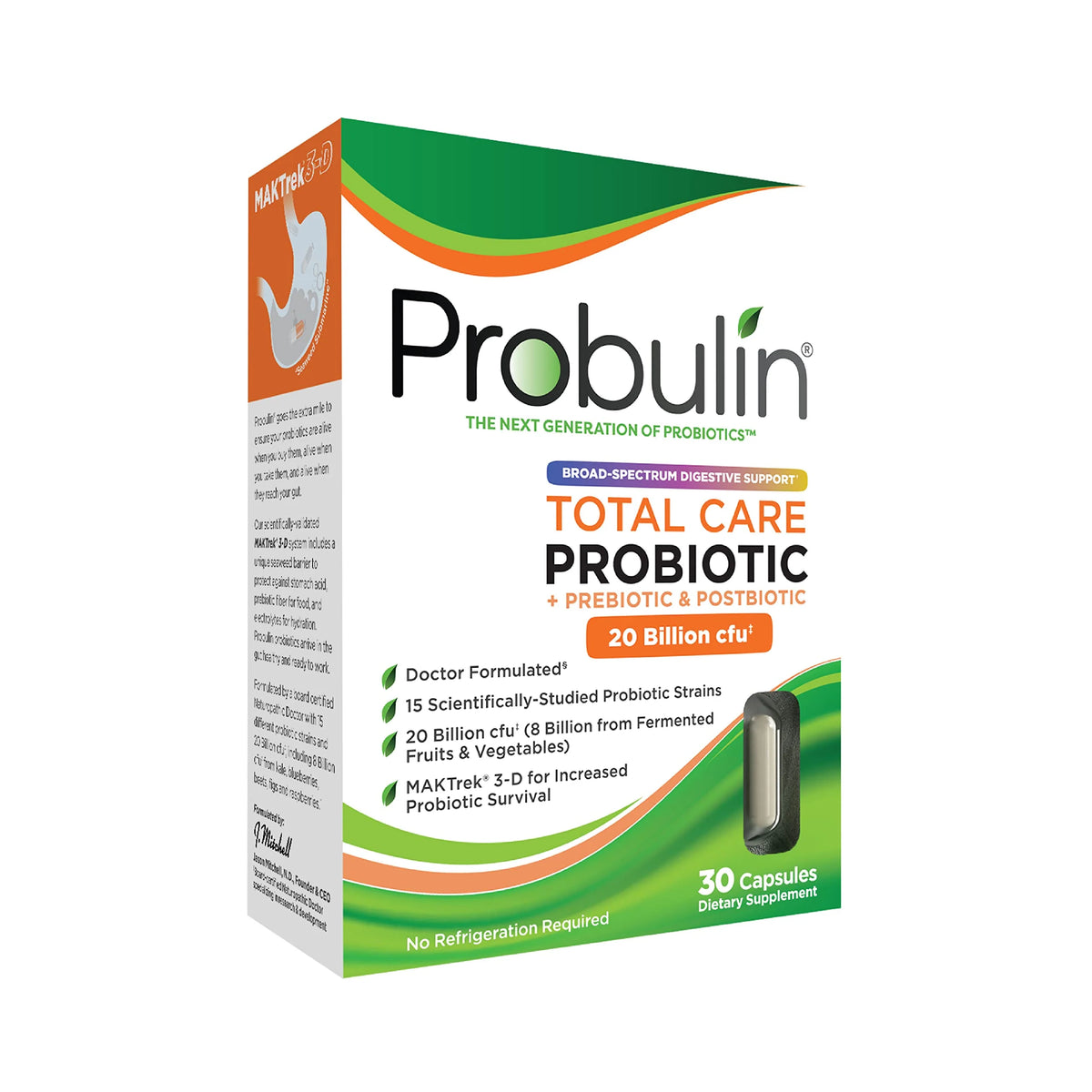 Probiotic 20 Billion CFU 30 Vegan Capsules L236