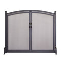 Arched Fireplace Screen with Doors E288149