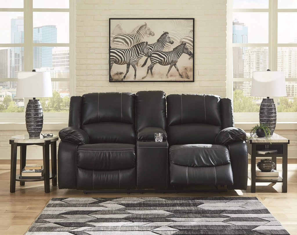 Reclining Loveseat with Console P68557