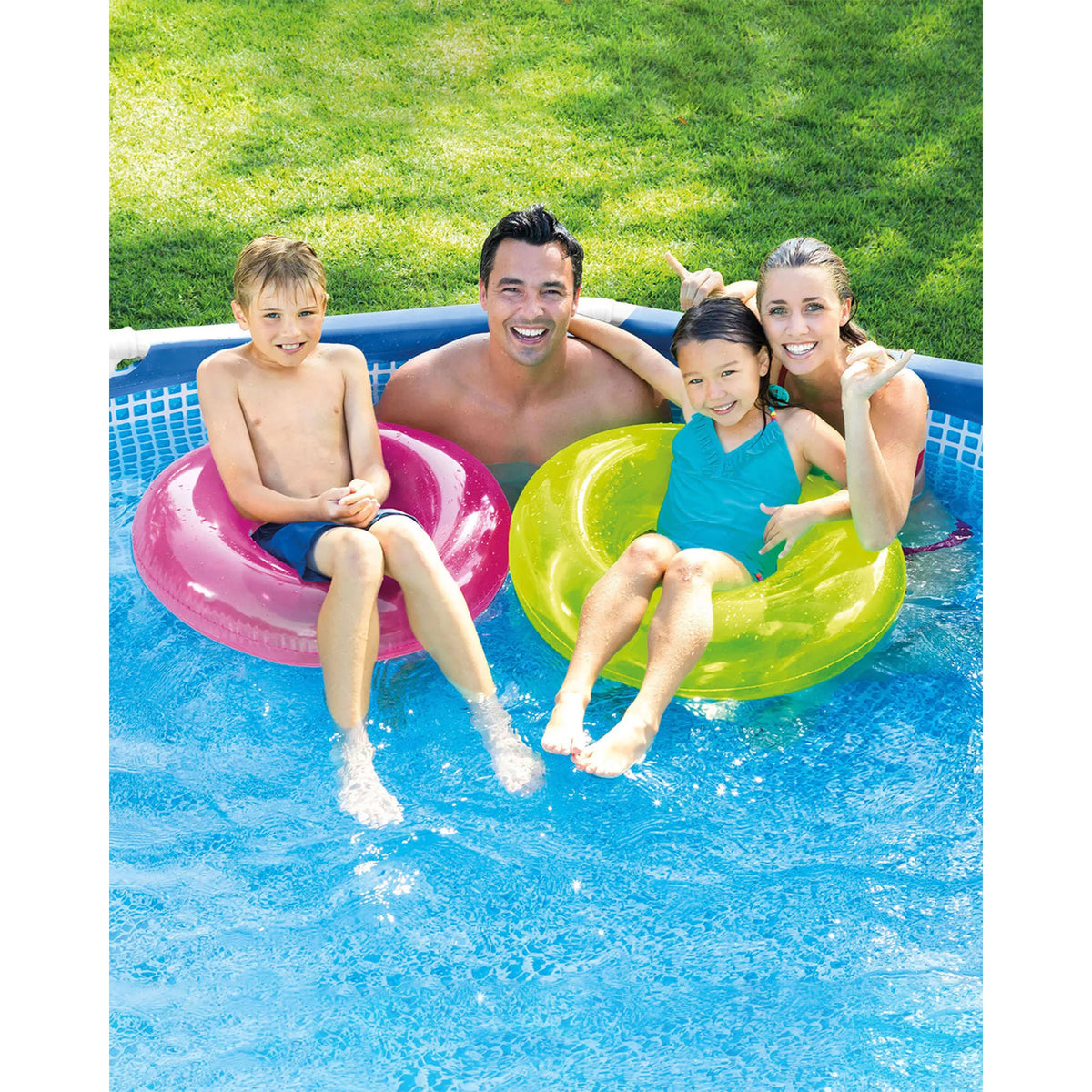 10' x 30 Above Ground Steel Frame Swimming Pool V4856