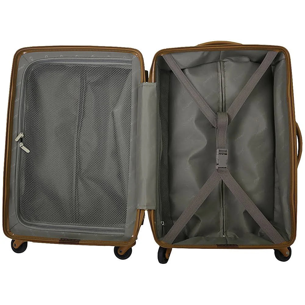 Brown Hardside Spinner Carry On B919382
