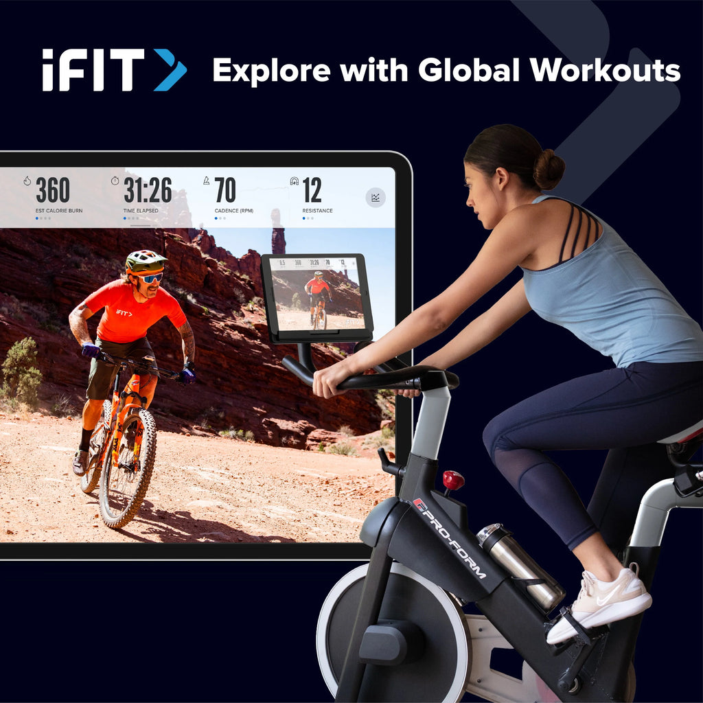 Exercise Bike with Dumbbell Set S5147