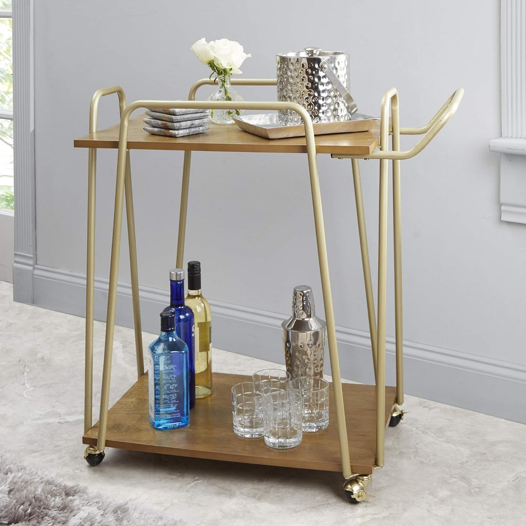 2-Tier Hairpin Bar Cart Y605347