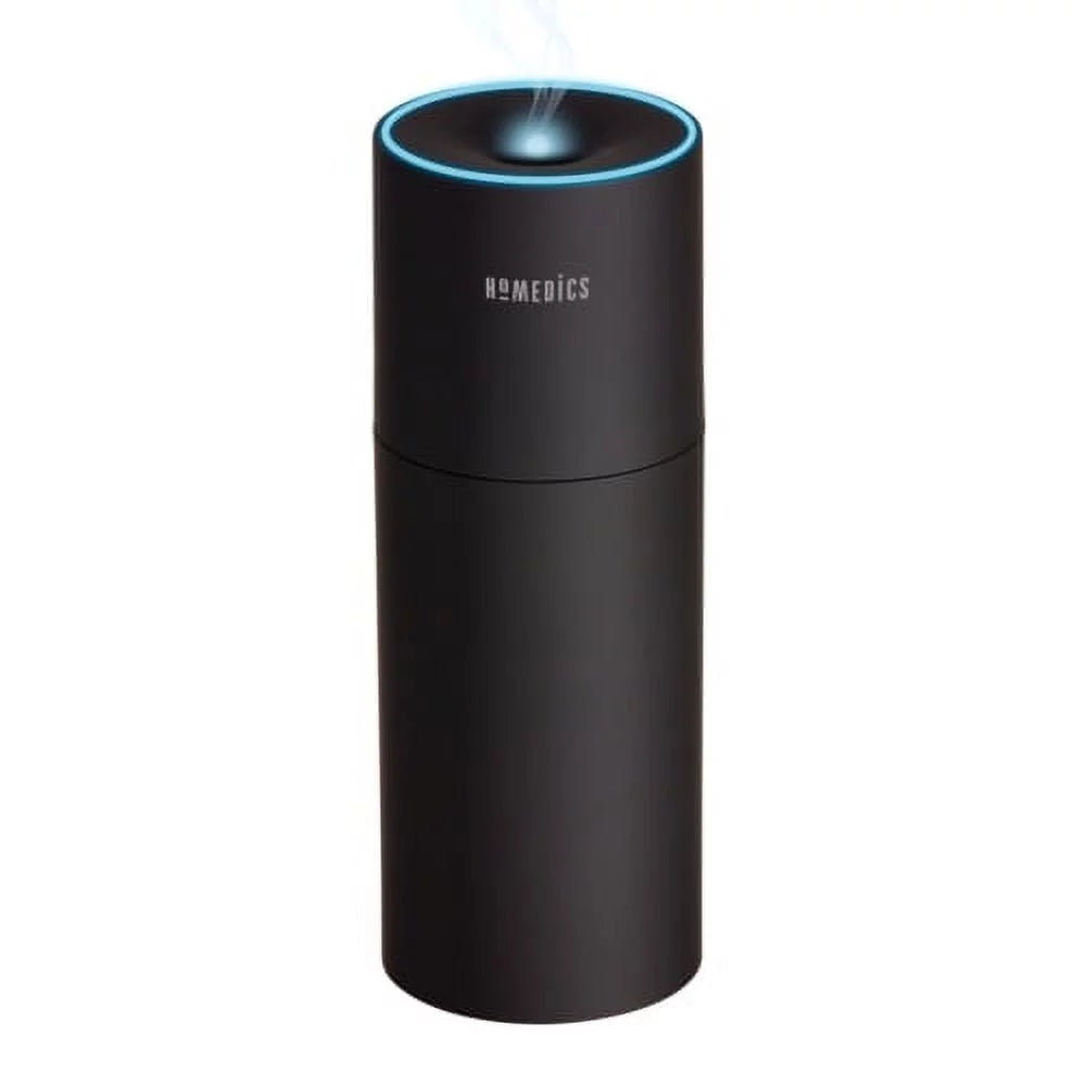 Portable Ultrasonic Humidifier, Cordless, Black V4659