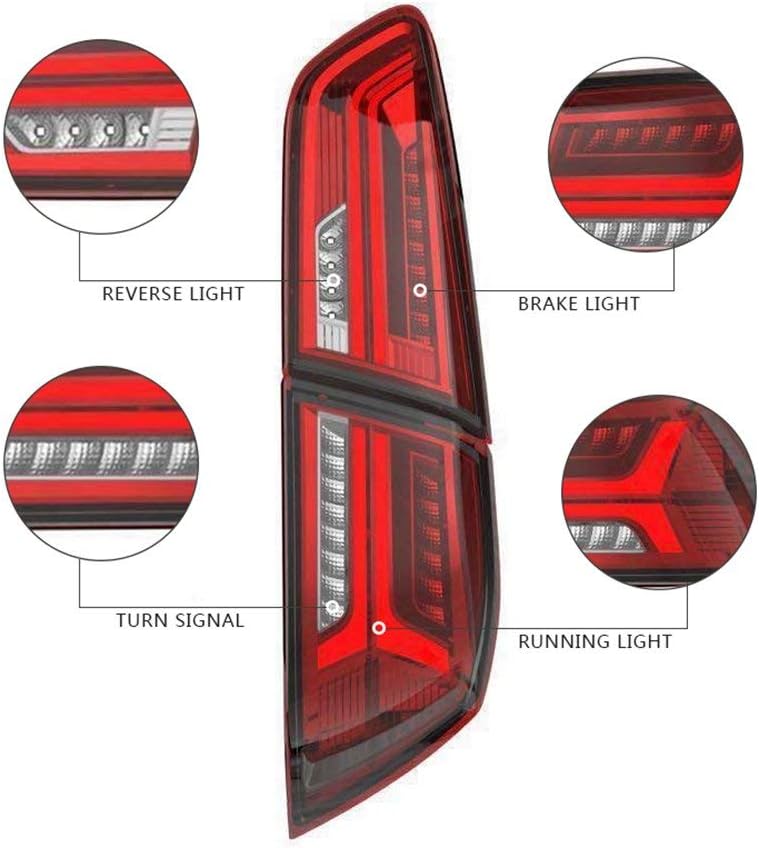Devil Eye LED Headlights and Tail Lights for Mitsubishi Lancer EVO X 2008-2017 Z846