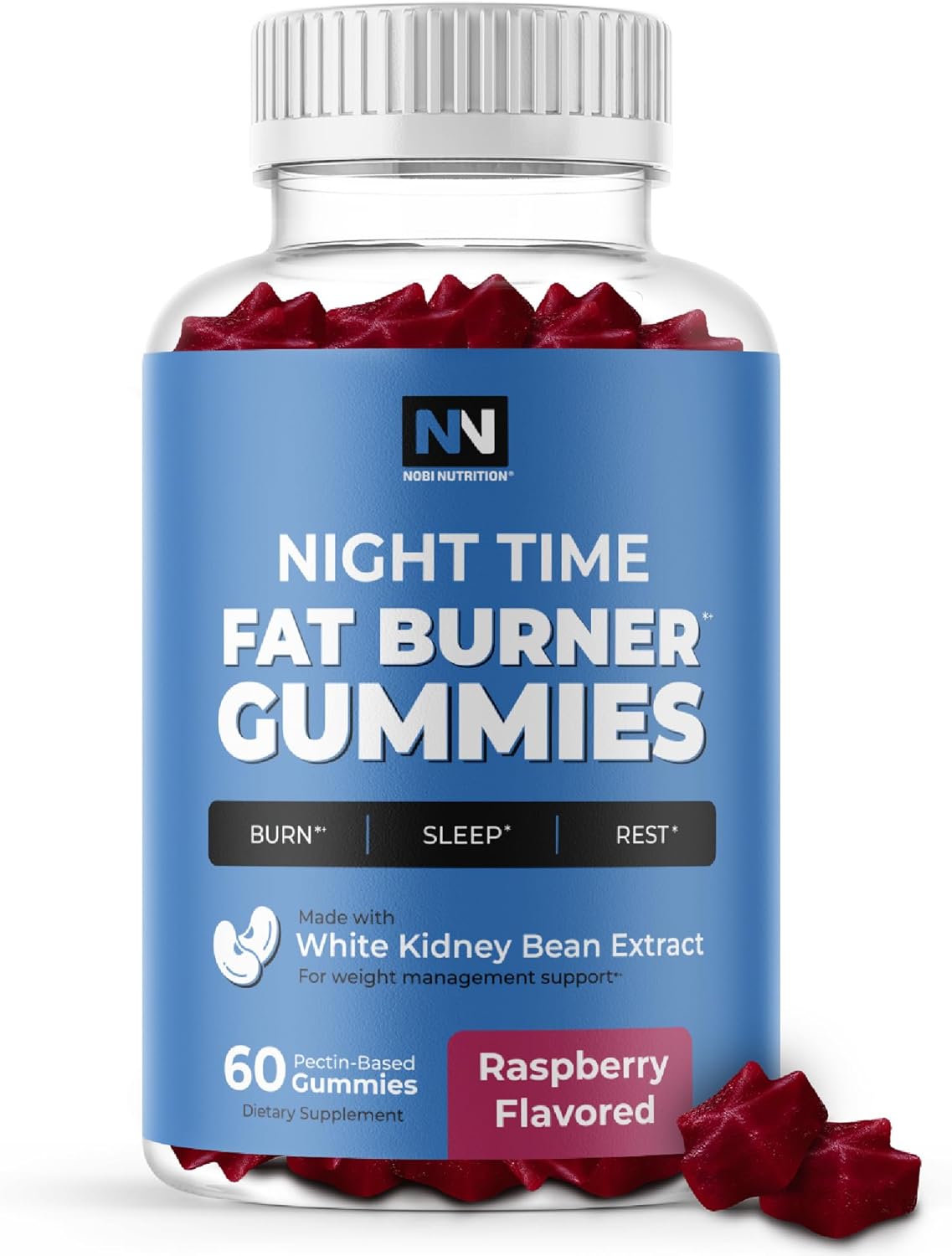 Night Time Fat Burner Gummies 60ct X883