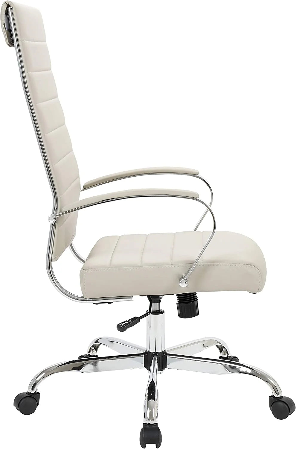 Tan Leather Swivel Office Chair I499