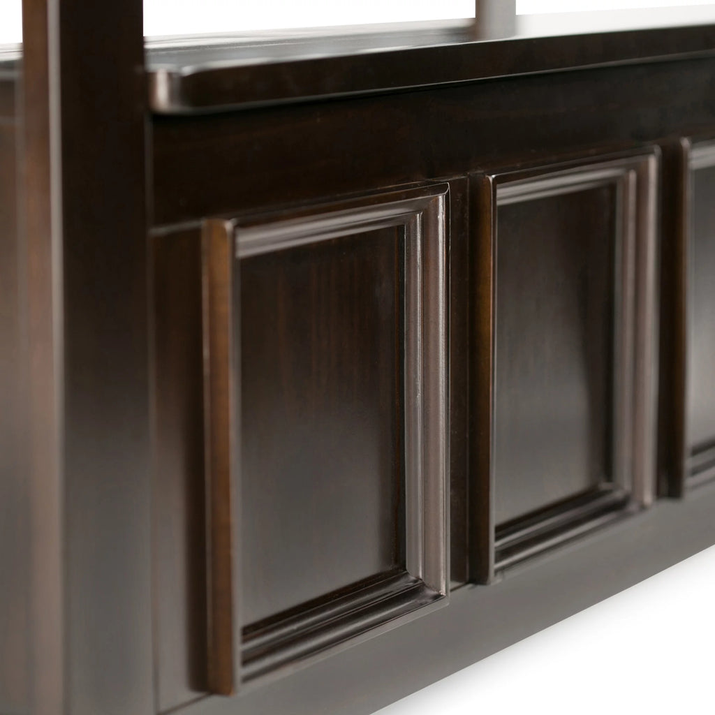 Solid Wood 48 inch Wide Storage Bench B389
