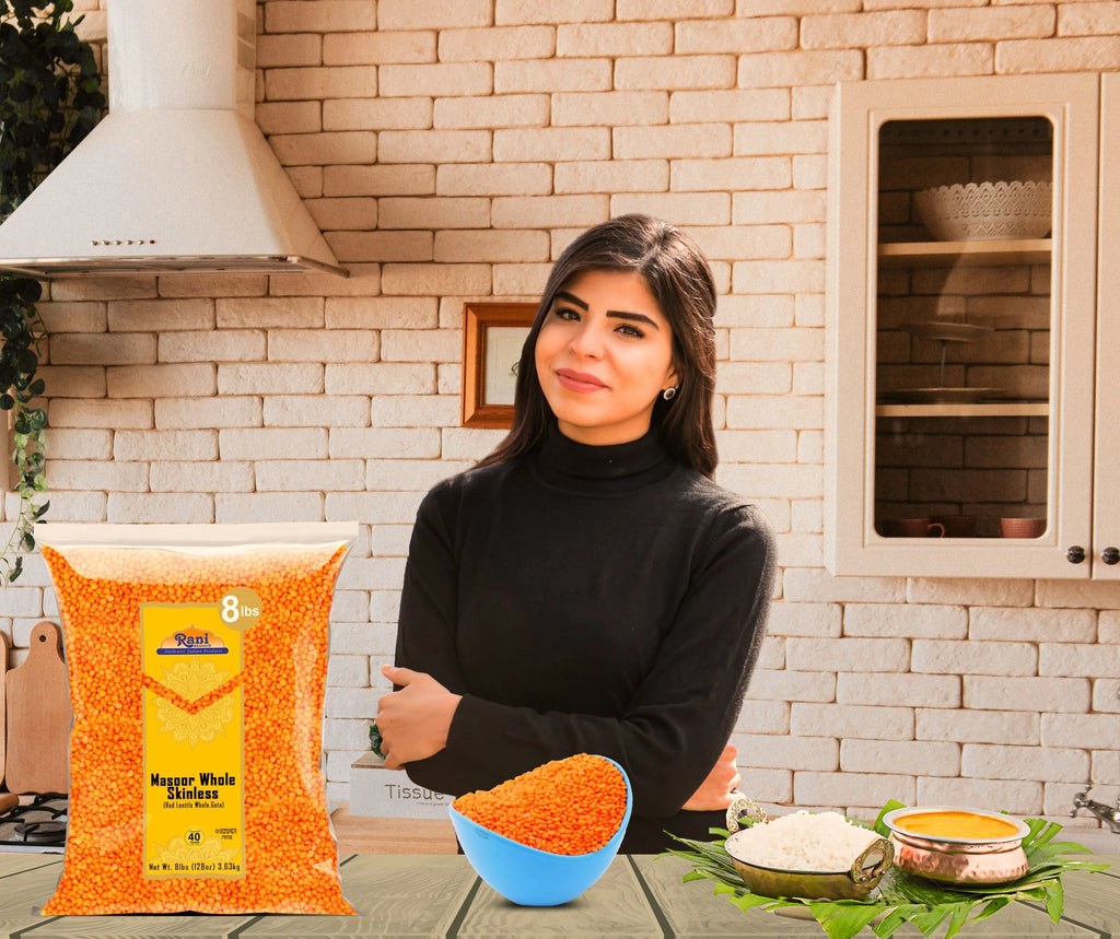 Red Lentils 128oz (8lbs) 3.63kg Bulk V1785