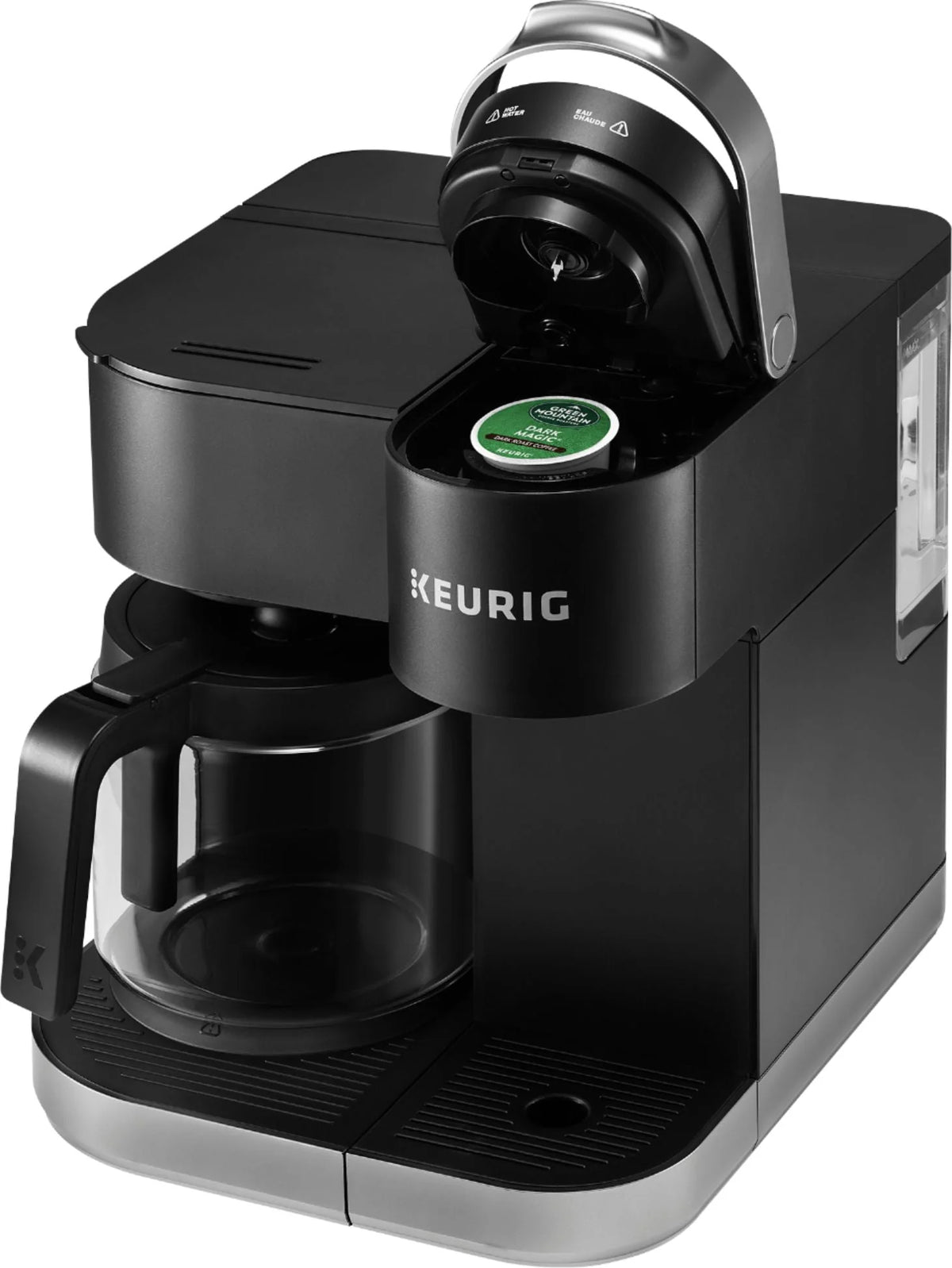 12-Cup Coffee Maker and Single Serve Brewer - Black F4899
