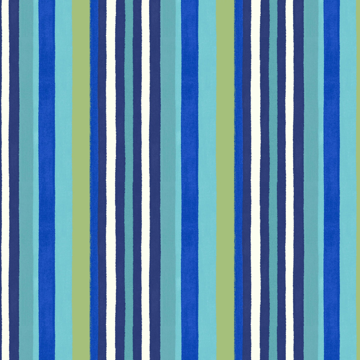 Turquoise Stripe 2-Piece Deep Seat Cushion K399
