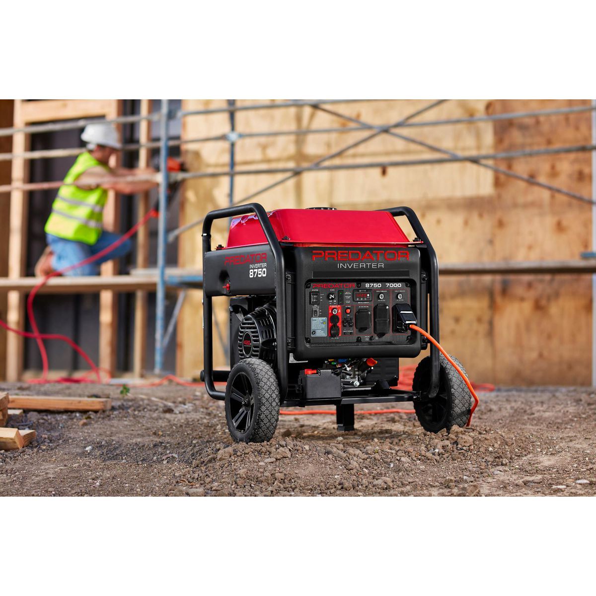8750 Watt Open-Frame Inverter Generator Y606
