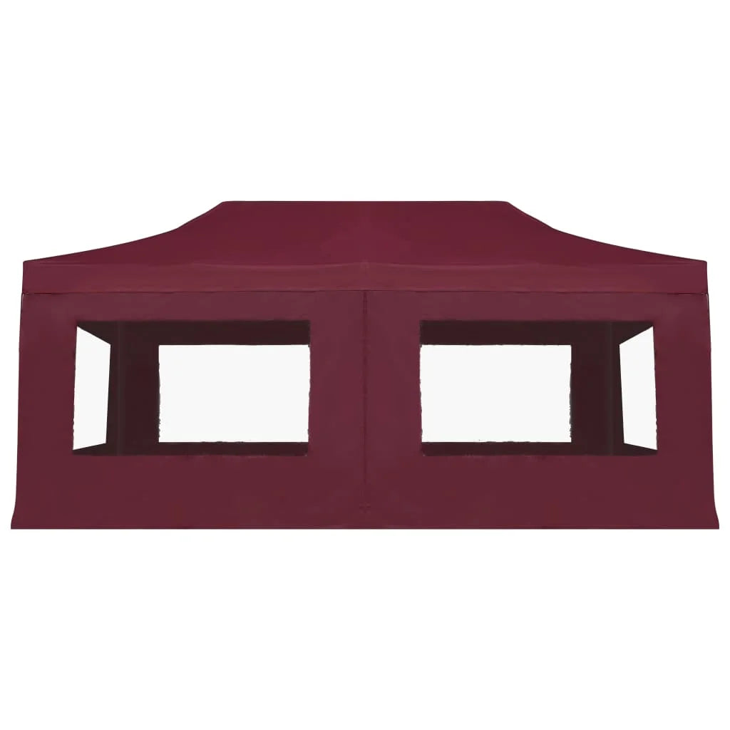 Wine Red Aluminum Folding Party Tent with Walls B901814
