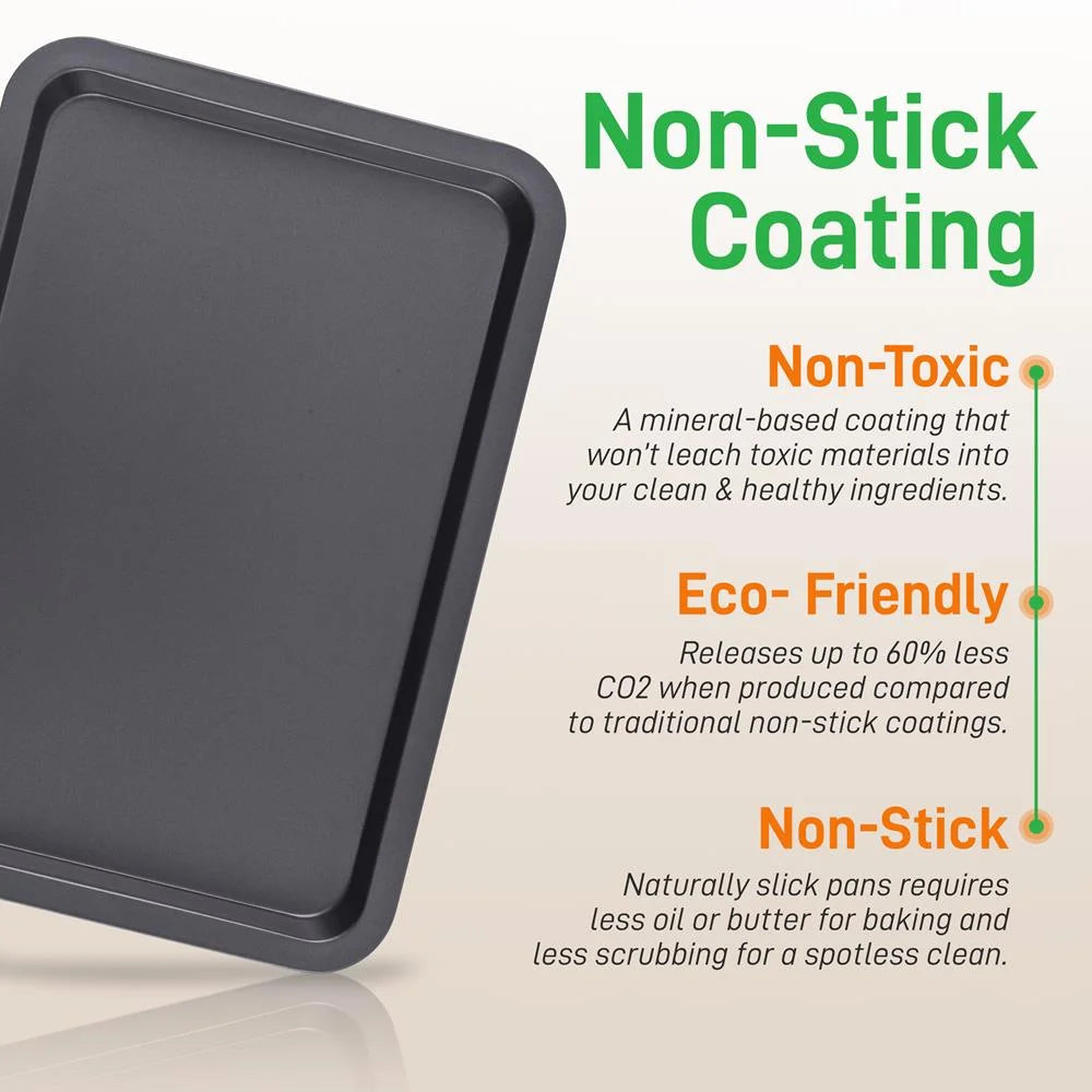 3-Pc Non-Stick Baking Trays P15120