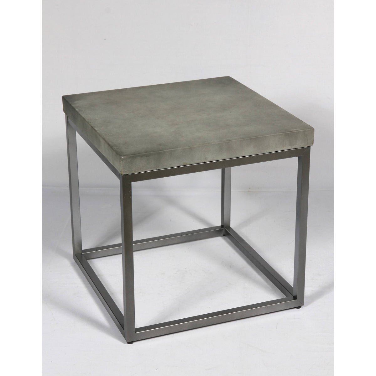 Concrete Finish End Table S2716
