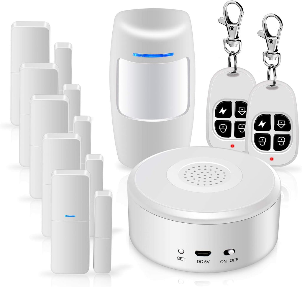 WiFi Alarm System 9 Pieces-Kit Wireless X579