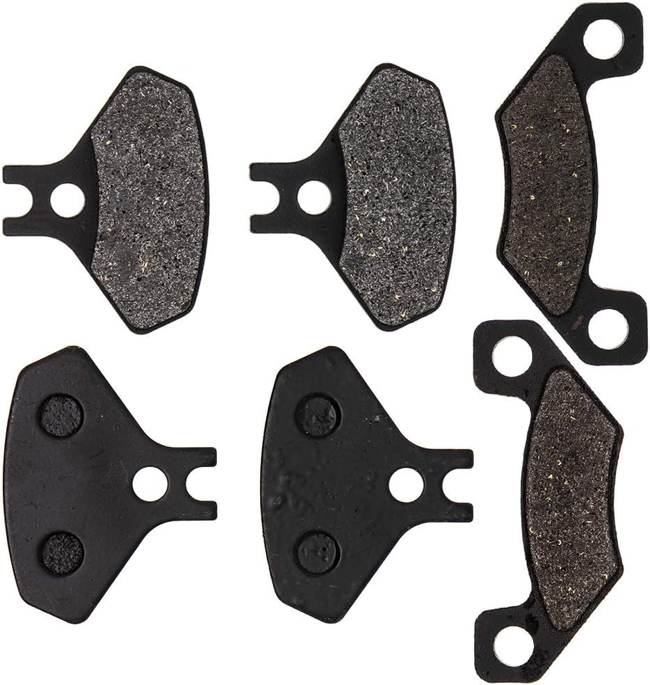 Brake Pad Kit Semi-Metallic Pack of 2 Y538