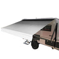 Retractable Motorized 20'X8' RV Patio Canopy Awning Black O9711