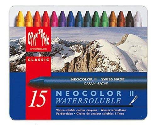 15 Colors Water-Soluble Pastels A54473