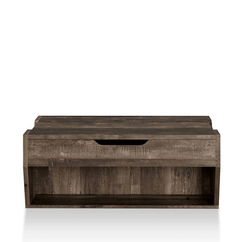 Oak Wood Storage Coffee Table and TV Stand Set I258243