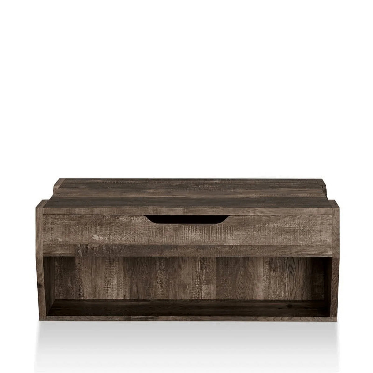 Oak Wood Storage Coffee Table and TV Stand Set I258243