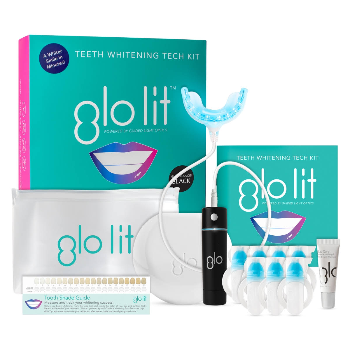 Black At-Home Teeth Whitening Device Kit R615052