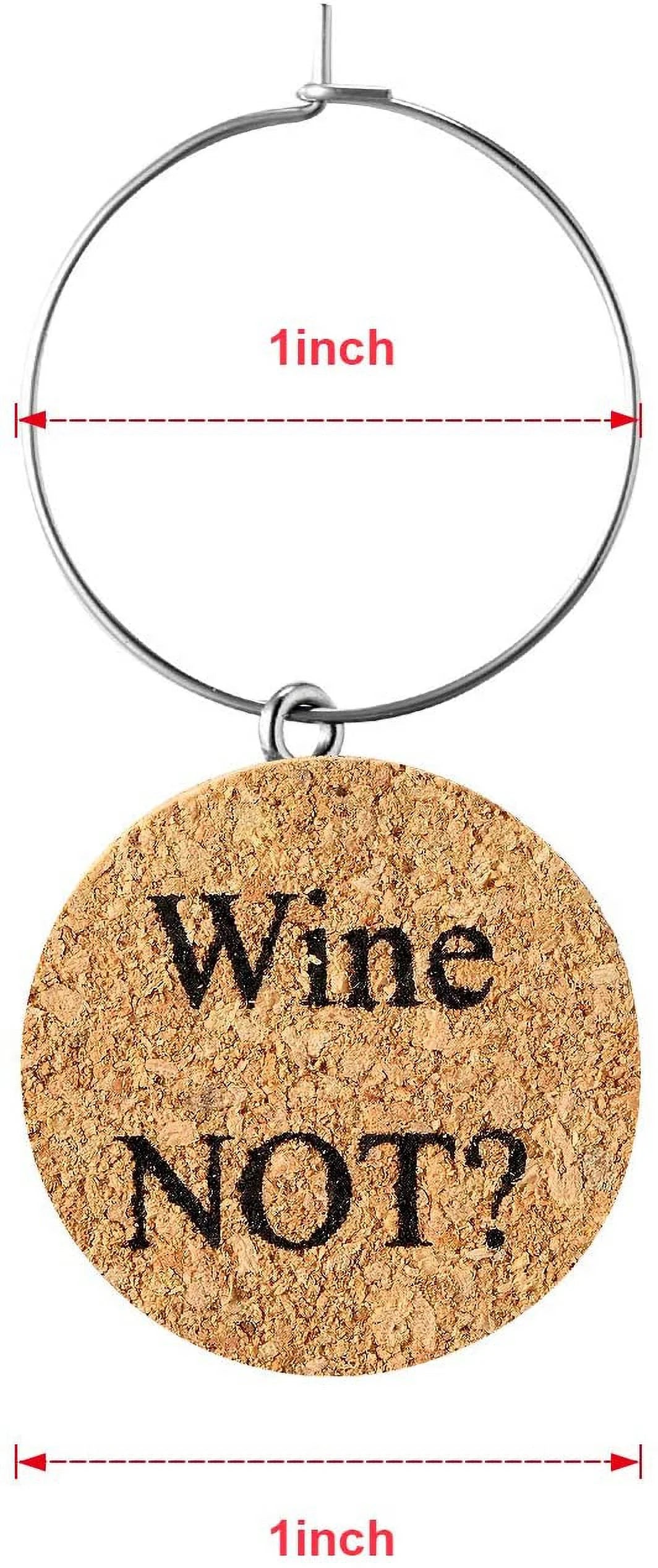 12 Pieces Wine Glass Charms Drink Markers H47236