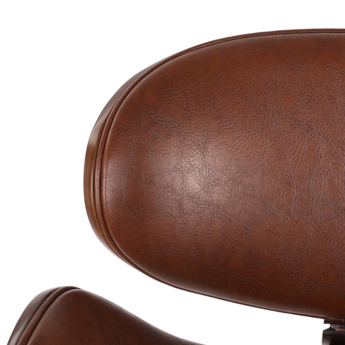 Cognac Brown Barstool U62434