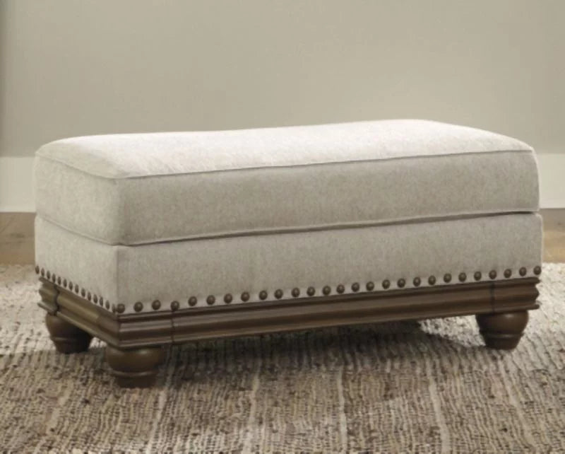 Chenille Ottoman G515179