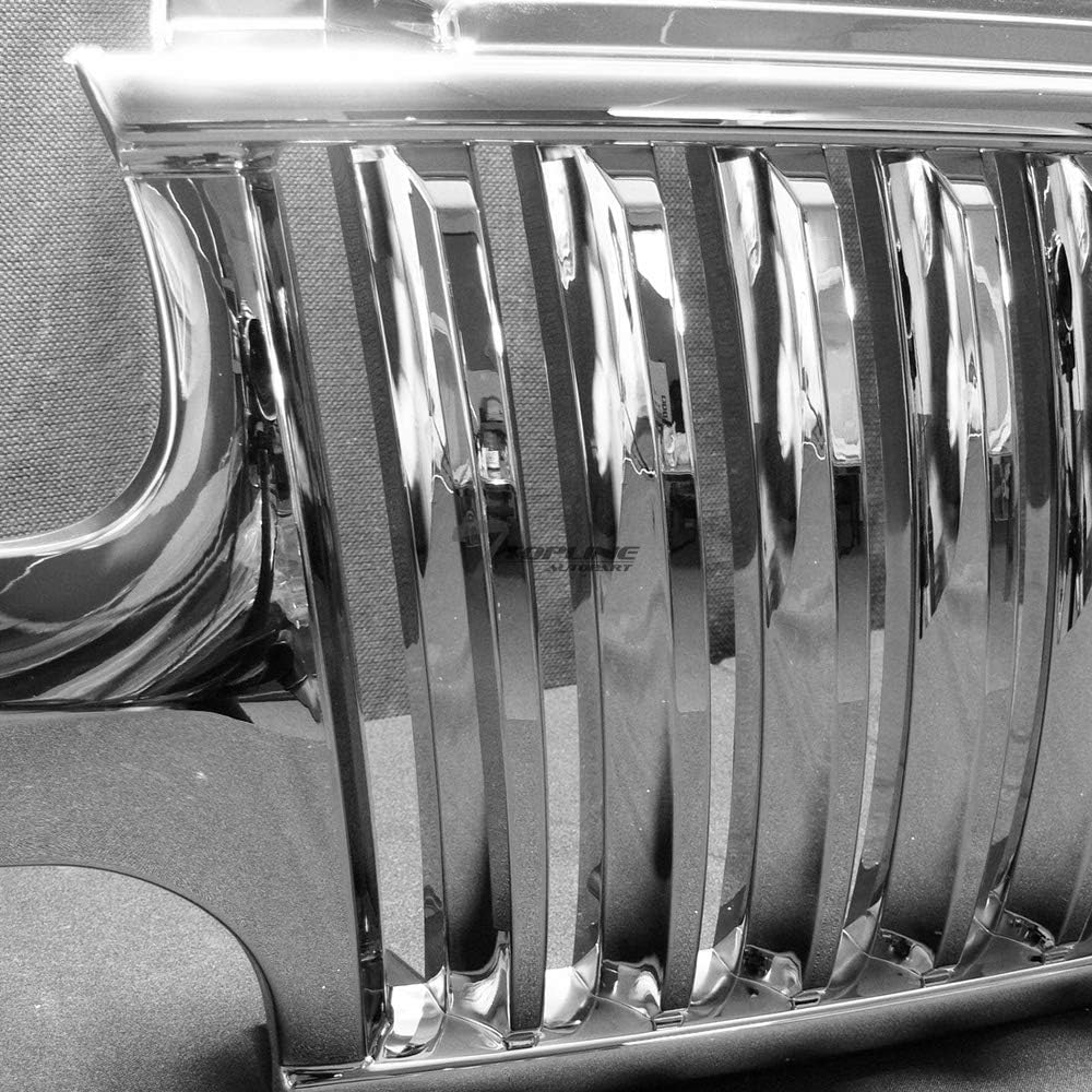 Chrome Front Hood Bumper Grill Grille ABS For Chevy Silverado Tahoe Suburban S704