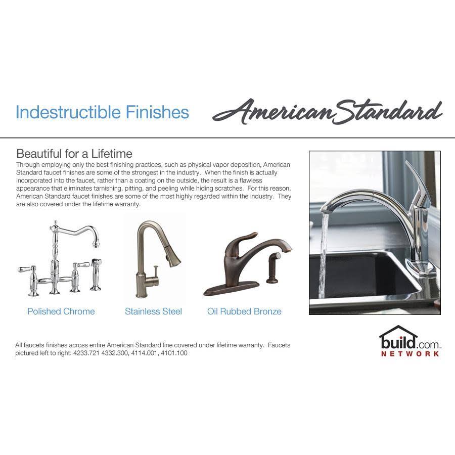 Polished Chrome Two-Handle Kitchen Faucet V544