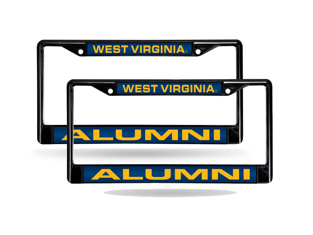 Black Metal Set of 2 License Plate Frames C3320